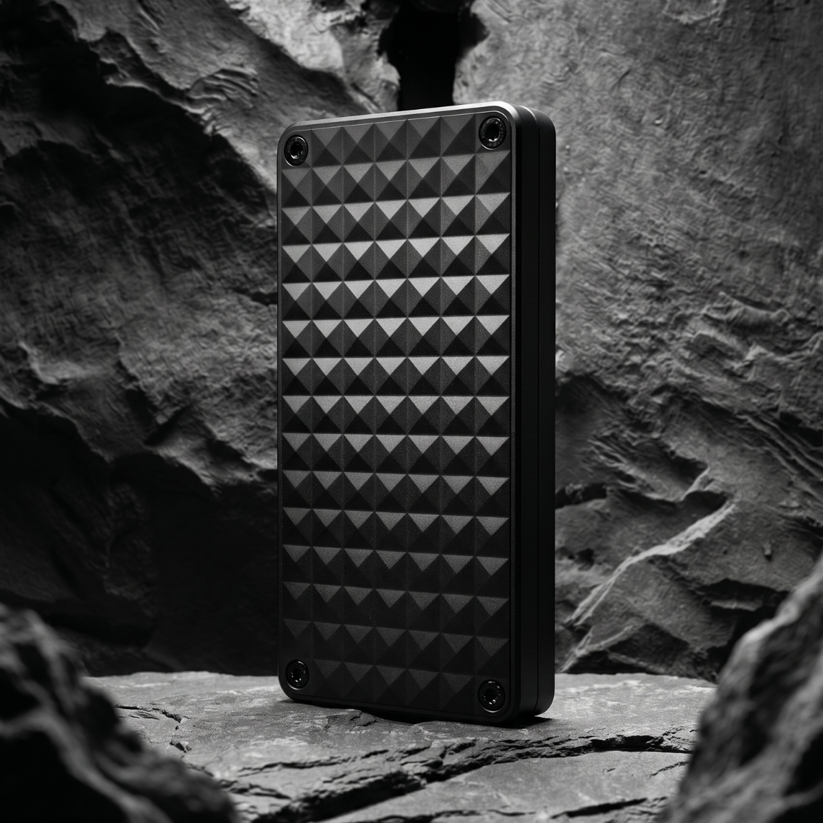 Münzbox ELDORADO - aus massivem Aluminium für 8x1 Unze Krügerrand Goldmünzen